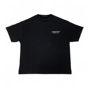 Essentials Oversized Tee | Jet Black