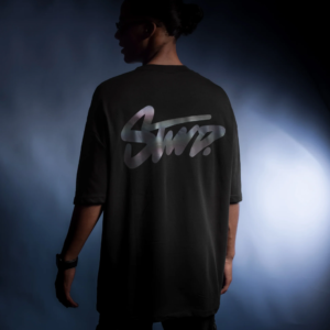 STWD Oversized Tee | Midnight Black