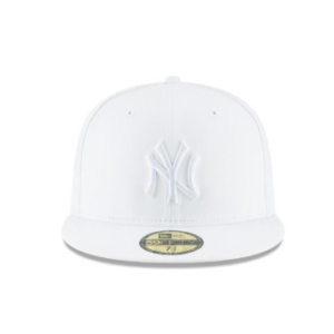 YANKEES ALL WHITE CAPS