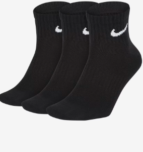 nike black socks  1 pair
